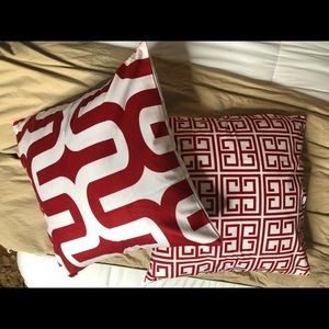 Six cushion covers